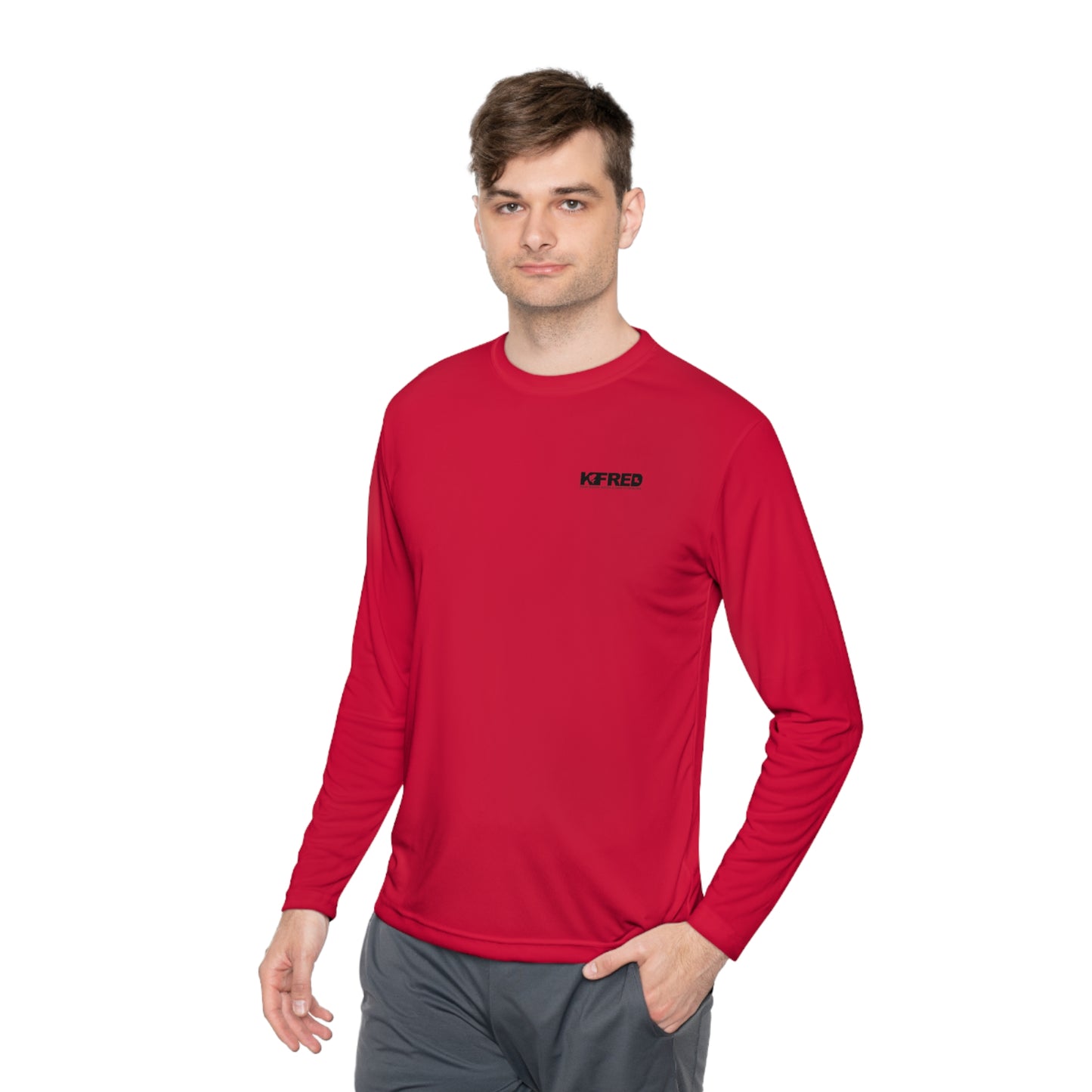 KFishfred Logo Lightweight Long Fishing Shirt