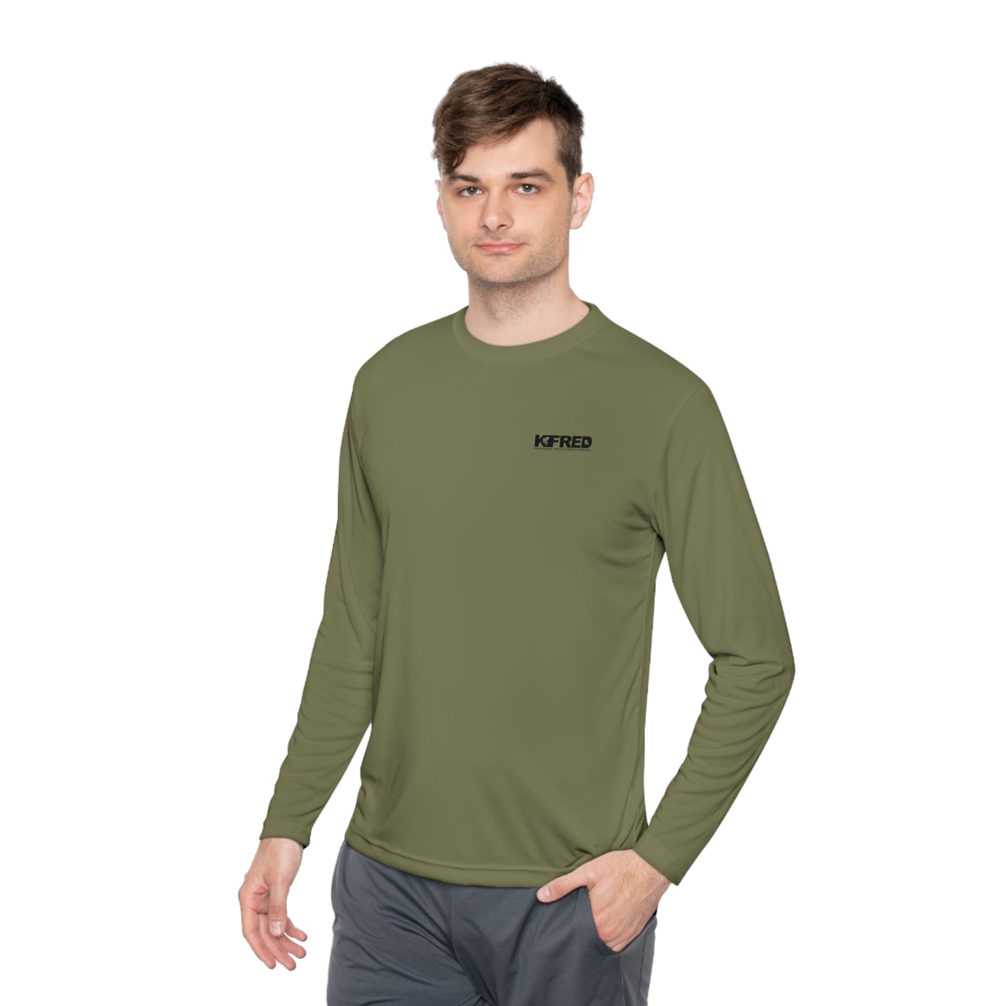 KFishfred Logo Lightweight Long Fishing Shirt