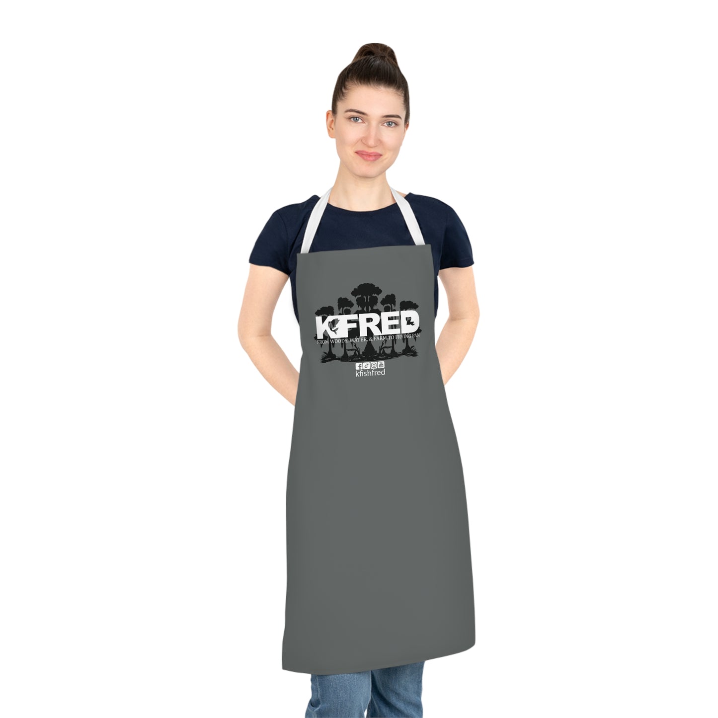 KFRED Apron Grey