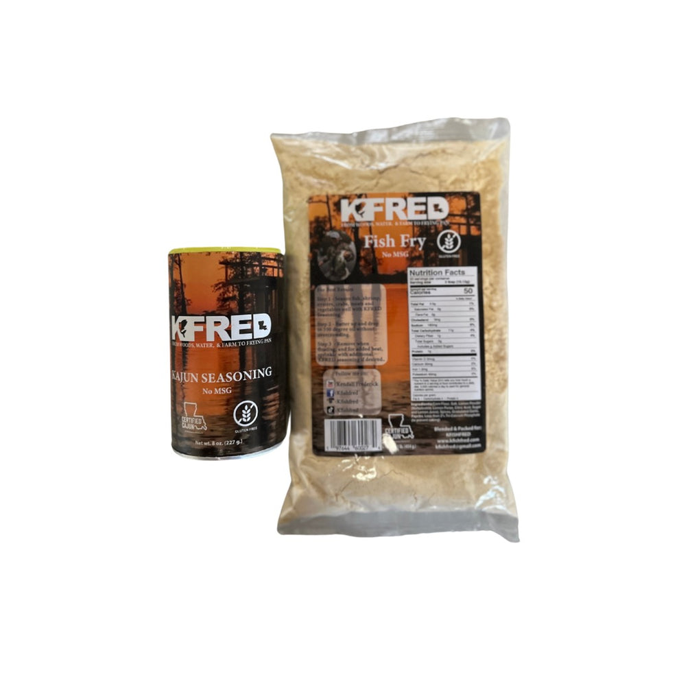 KFred Fish Fry & Kajun Seasoning Bundle – Kfishfred